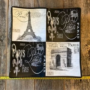 Paris Serving Platter 4 Individual Sections Ceramic